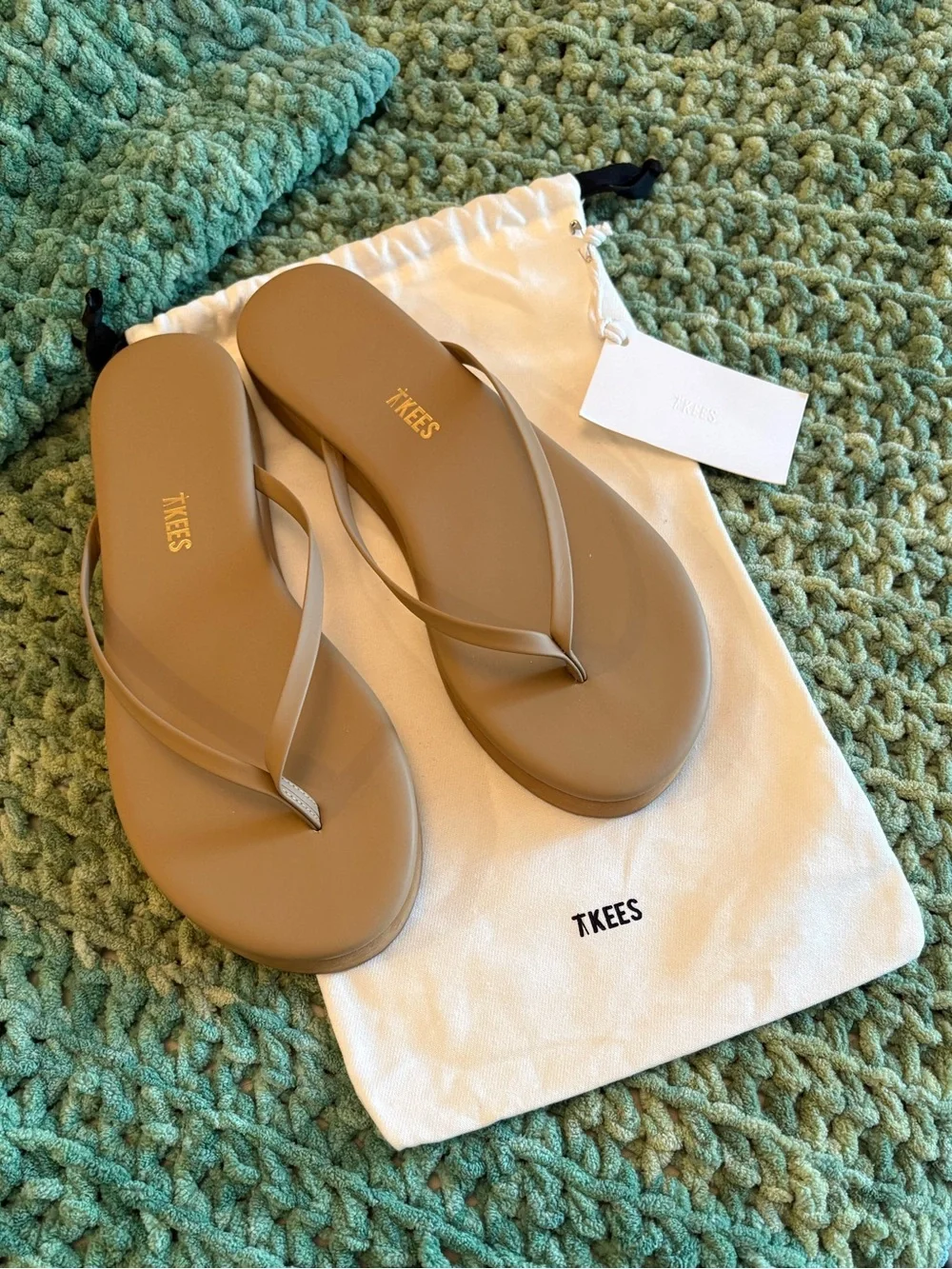 TKEES Lily Platform Sandals Size 10 COCOBUTTER
